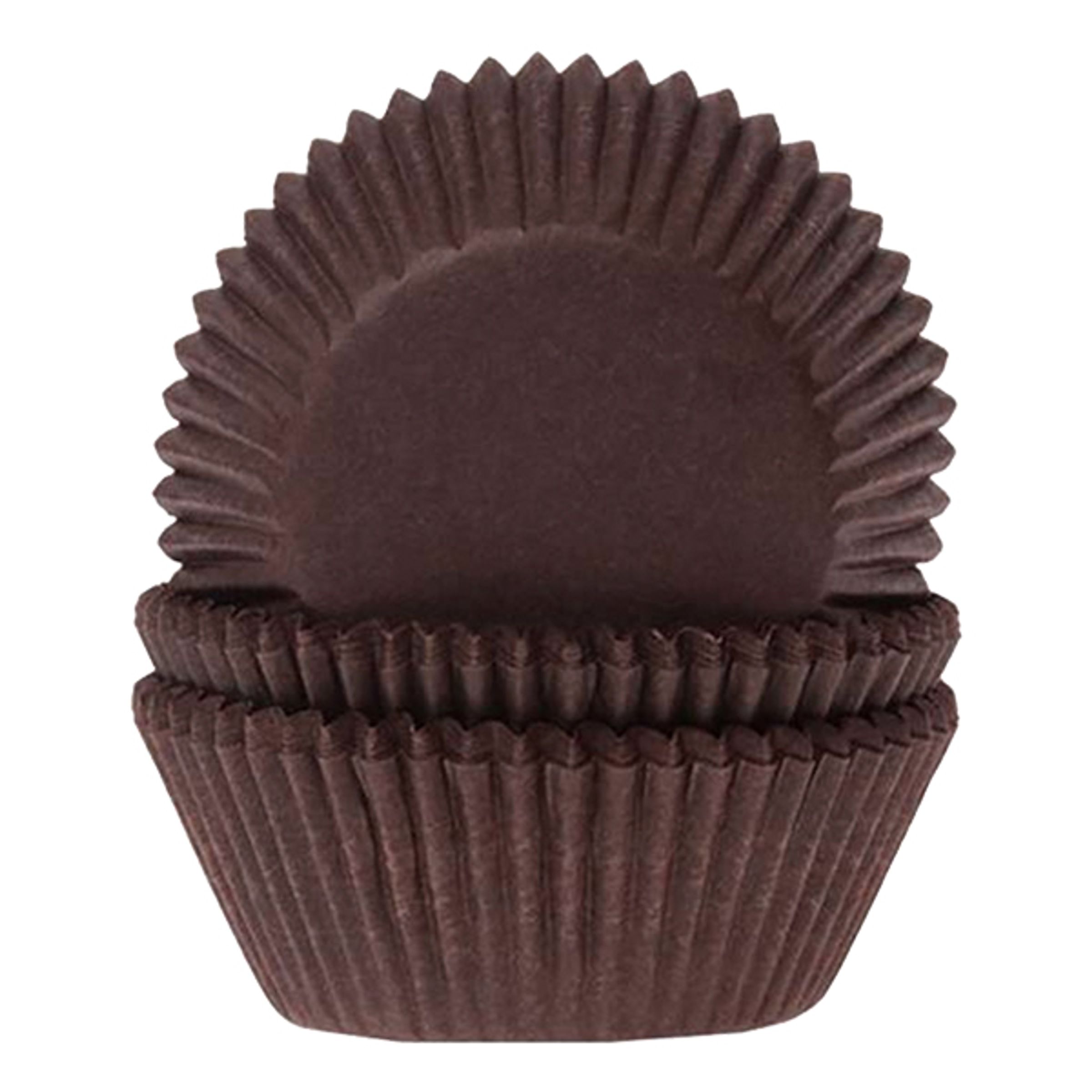 Muffinsformar Brun - 50-pack