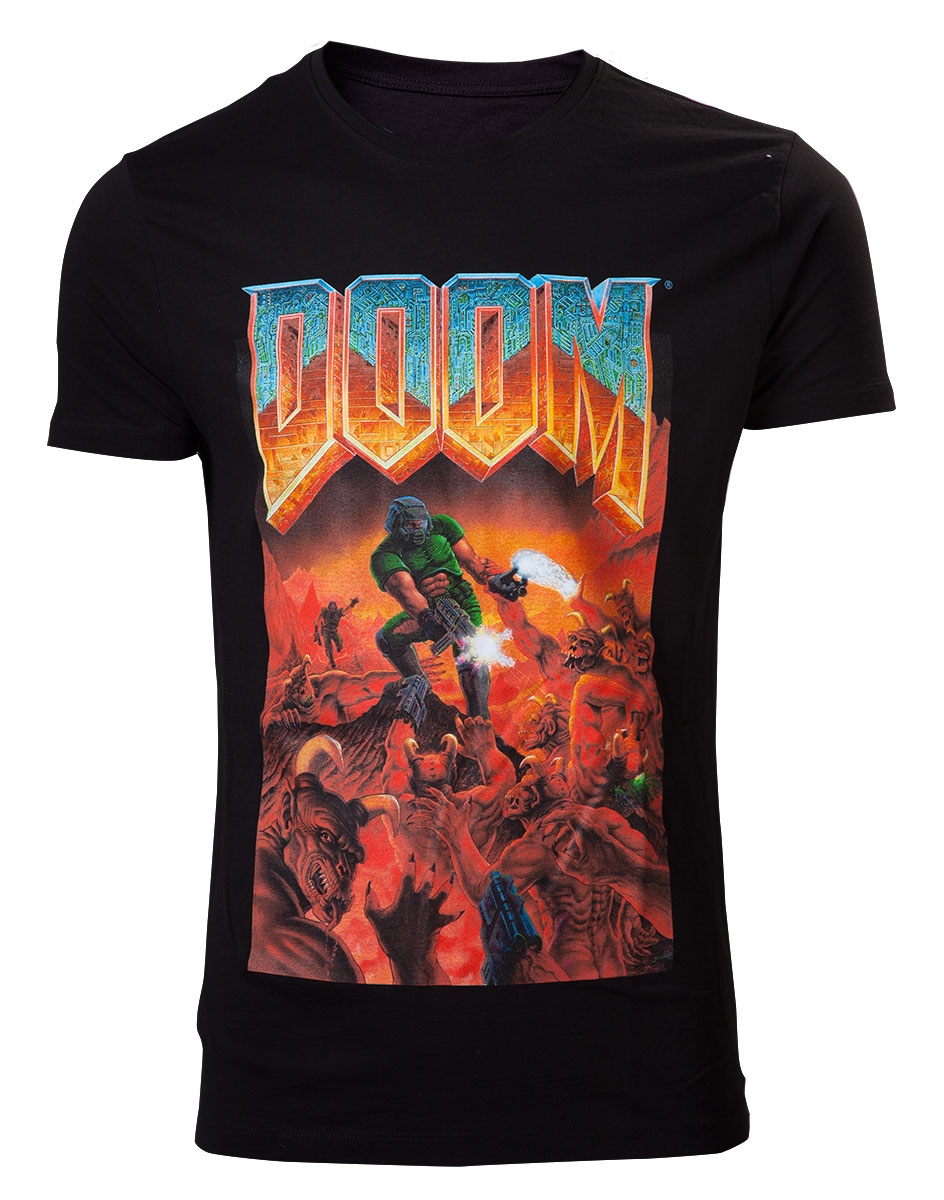 Doom Classic Box Art T-shirt