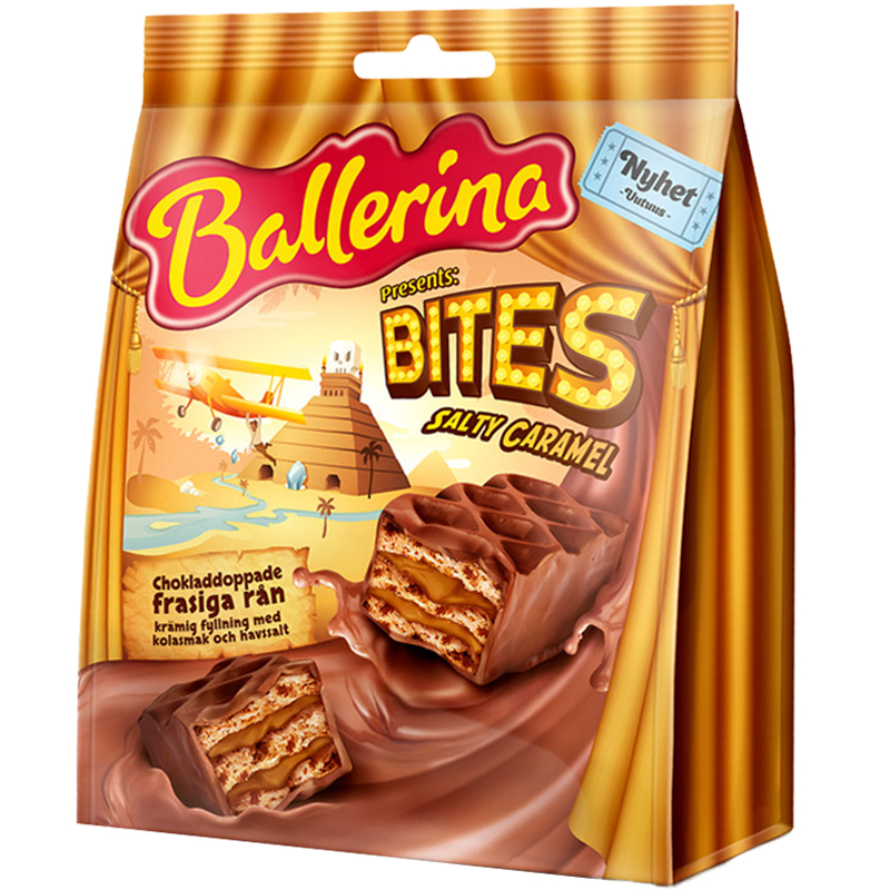 Ballerina Bites "Salty Caramel" 175g - 61% rabatt