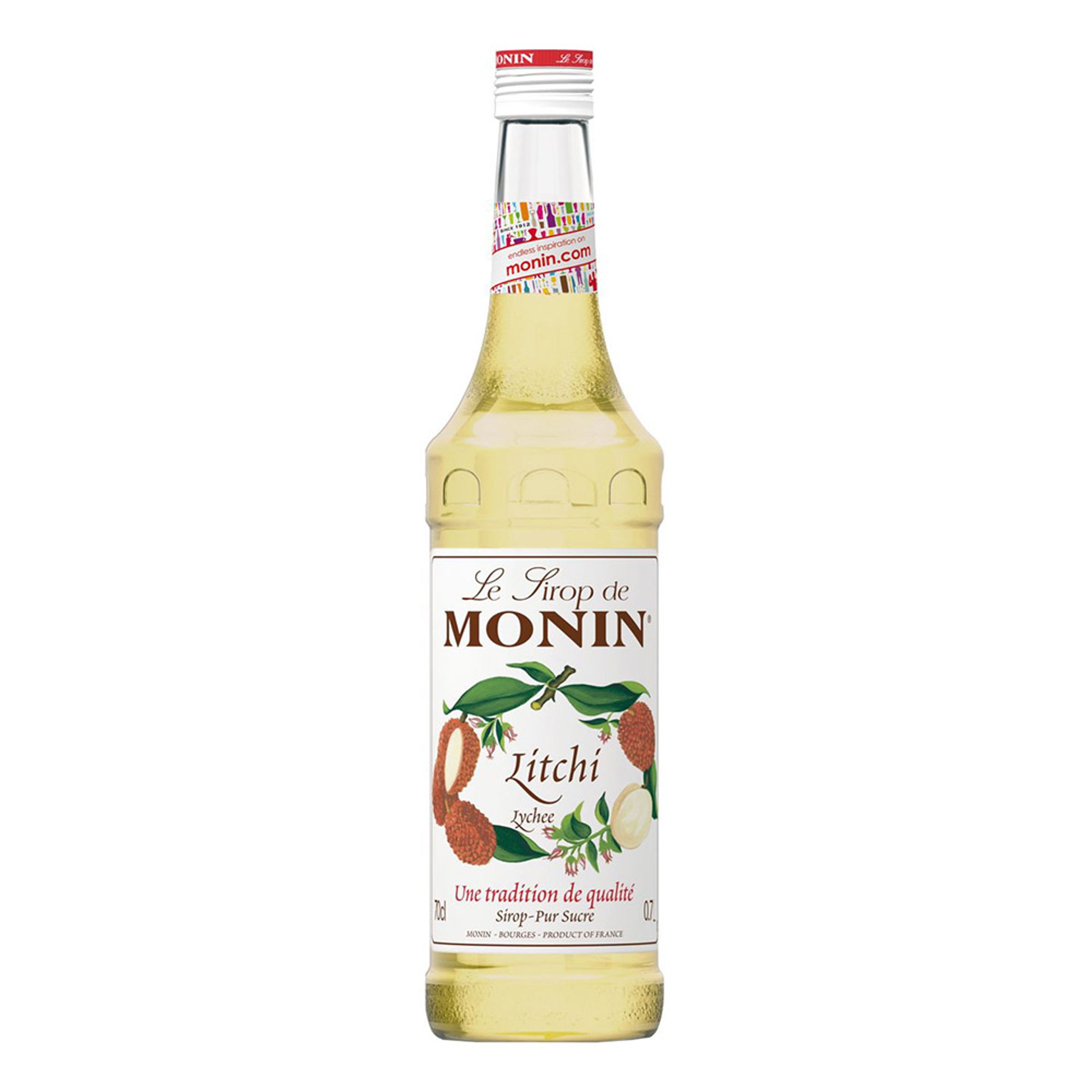Monin Lychee Syrup - 70 cl