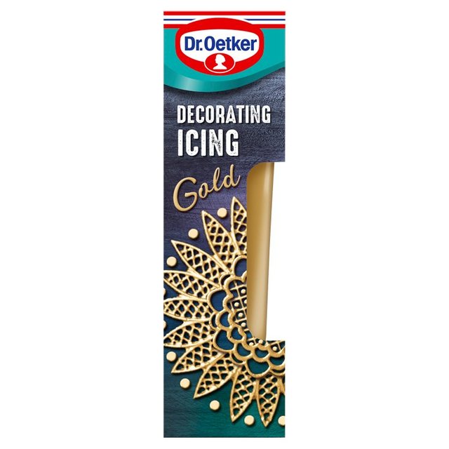 Dr Oetker Gold Decorating Icing 50g
