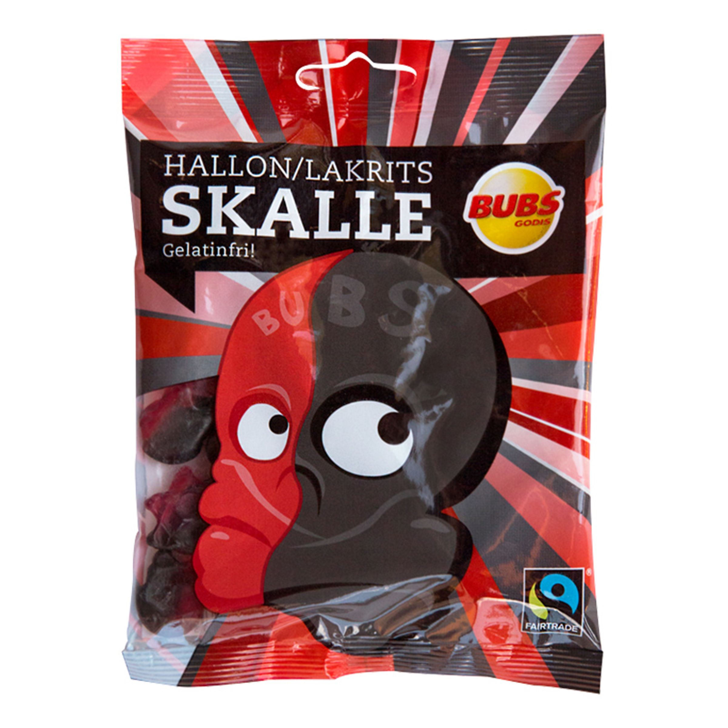 Hallonlakrits Skallar - 1-pack