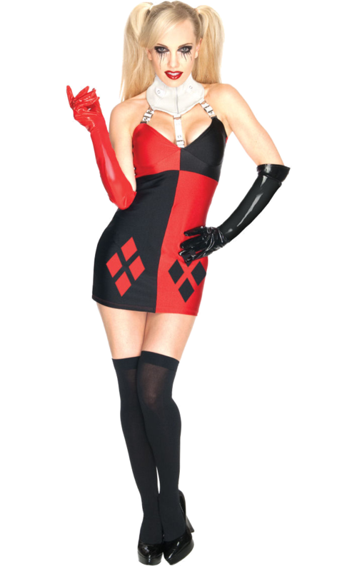 SUPERSKURKEN HARLEY QUINN-DRÄKT