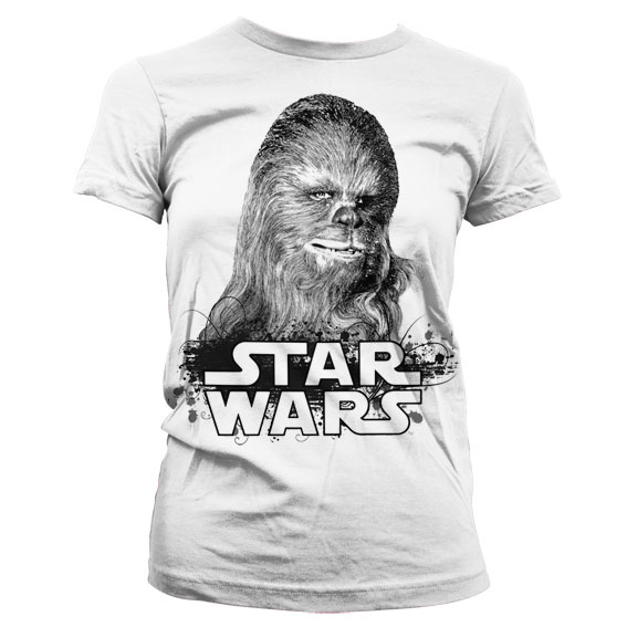 Star Wars Chewbacca Girly T-Shirt