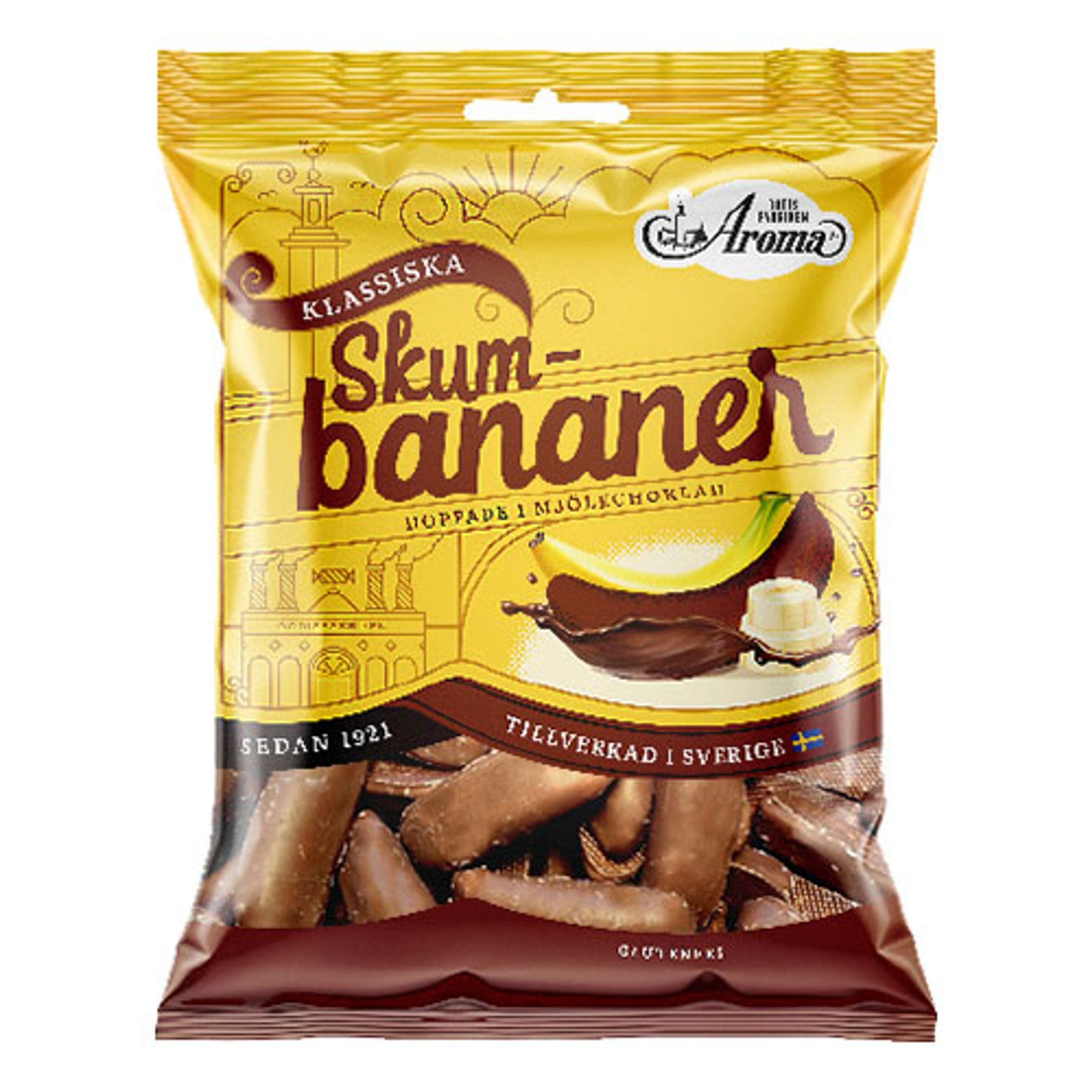 Aroma Chokladbananer Skum - 100 gram