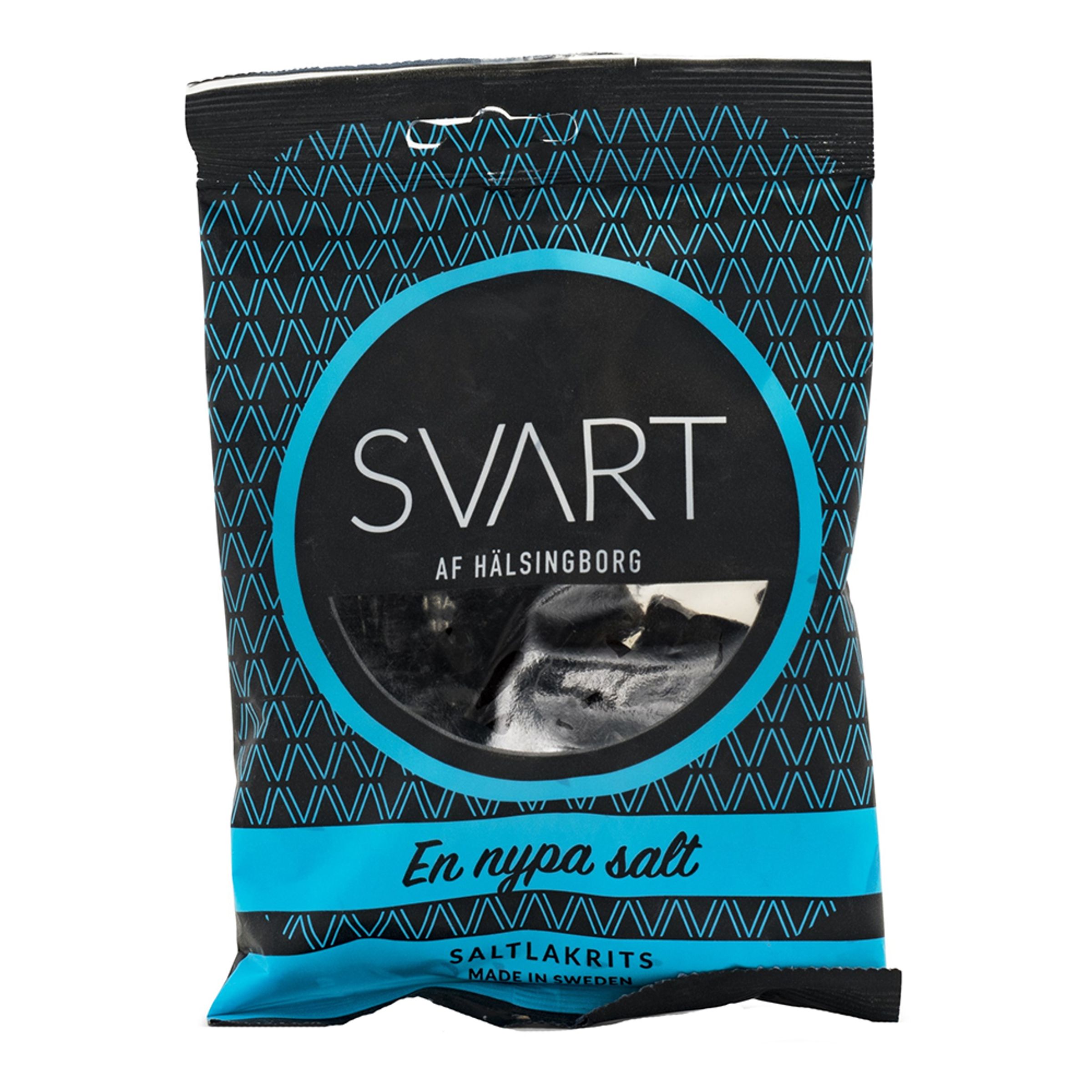 Svart af Hälsingborg Saltlakrits - 150 gram