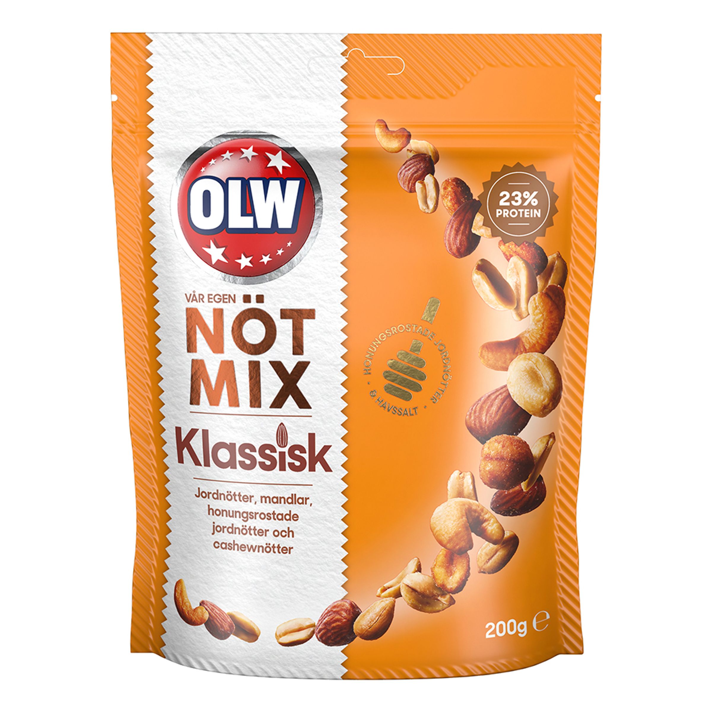 OLW Nötmix Klassiska - 200 gram