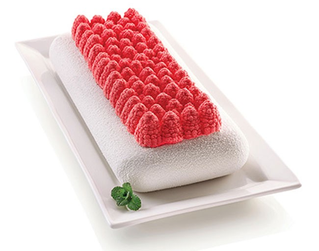 Silikomart 3D-silikonform Hallon