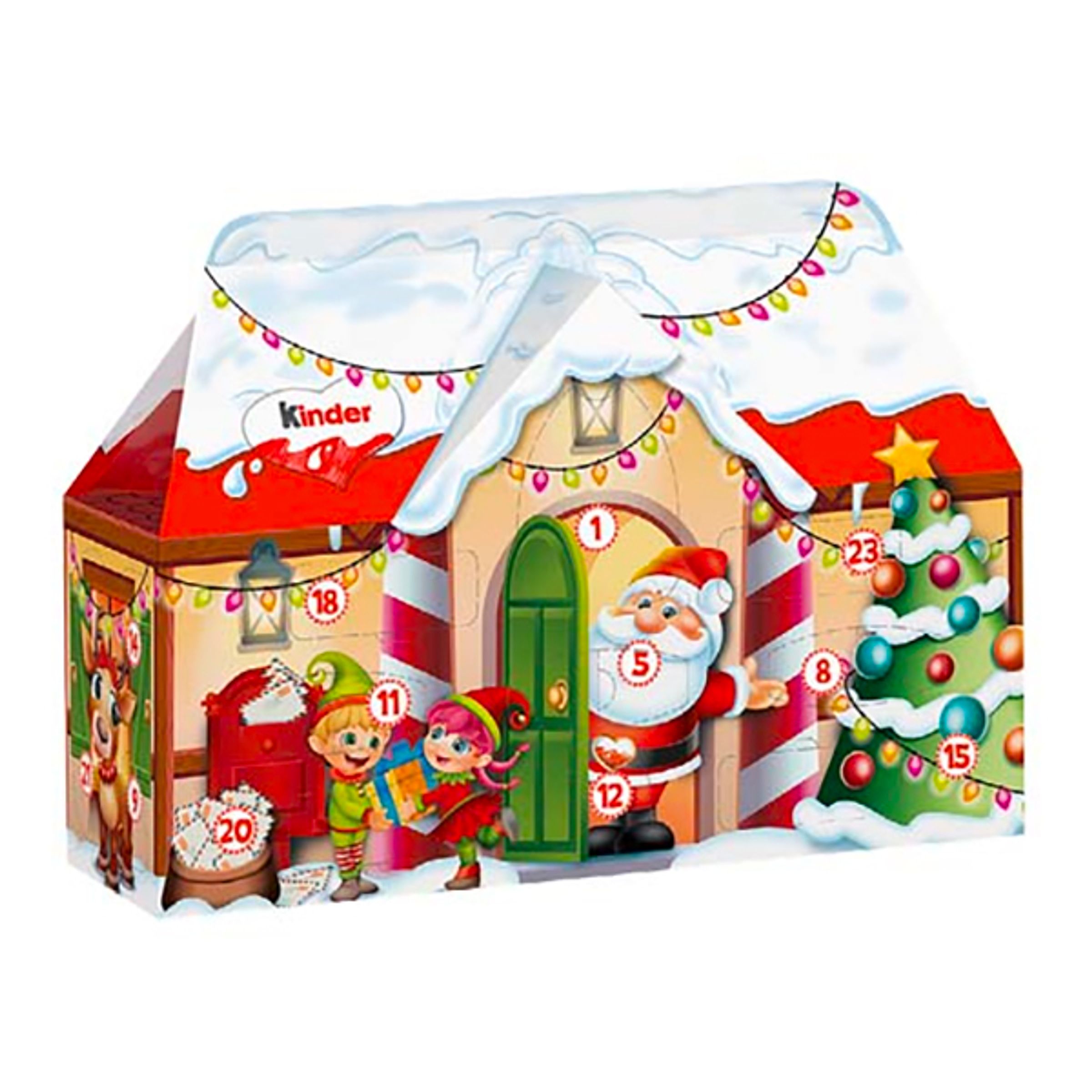 Kinder Chokladkalender Hus - 234 gram