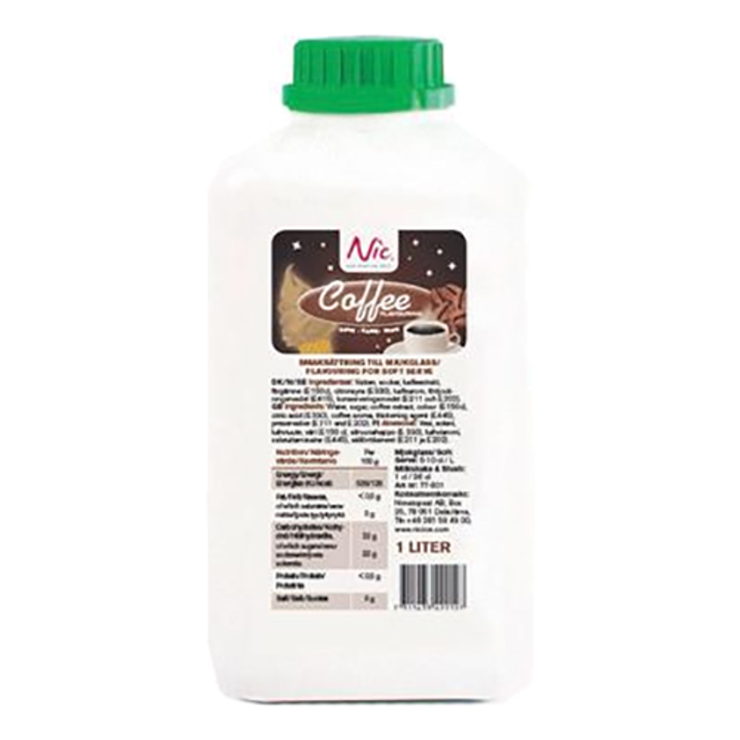 Nic Kaffe Syrup - 1 liter