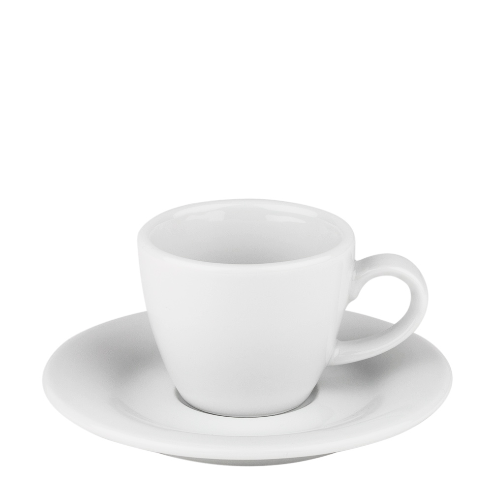 Table Top Stories - Blues Espressokopp med fat Vit
