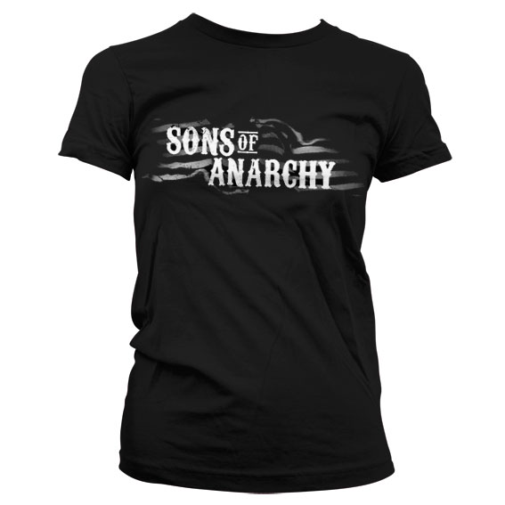 Sons Of Anarchy SOA Flag Logo Girly T-Shirt