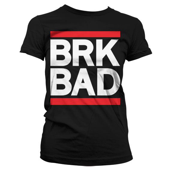 Breaking Bad BRK BAD Girly T-Shirt Svart
