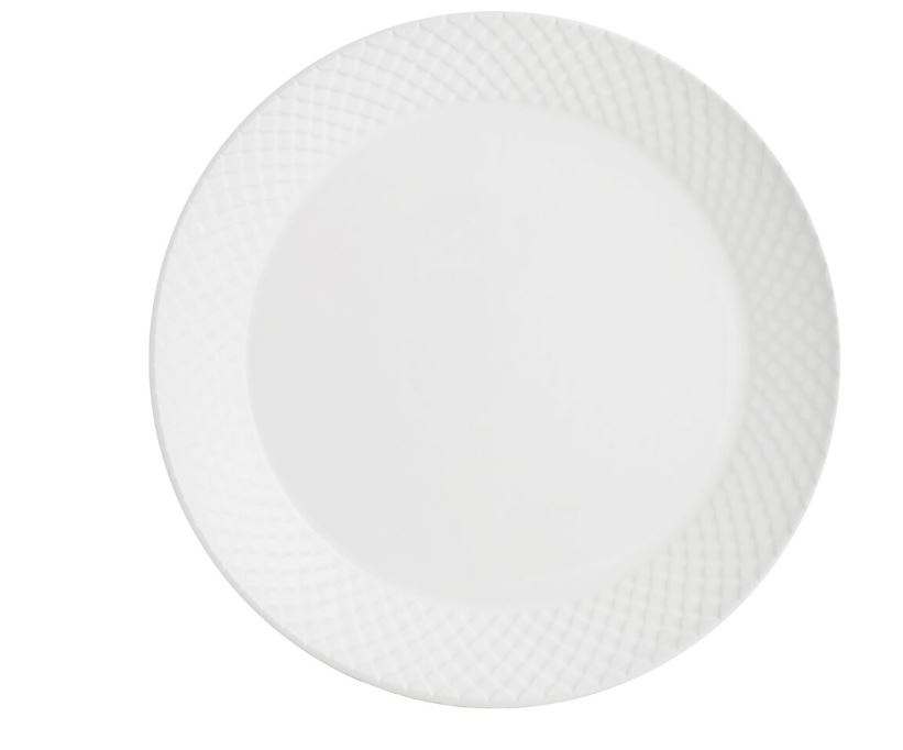 Table Top Stories - Harmony Serveringsfat rund 40 cm Vit