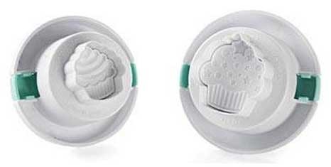 Silikomart Wonder Cakes 3D Utstickare, cupcakes