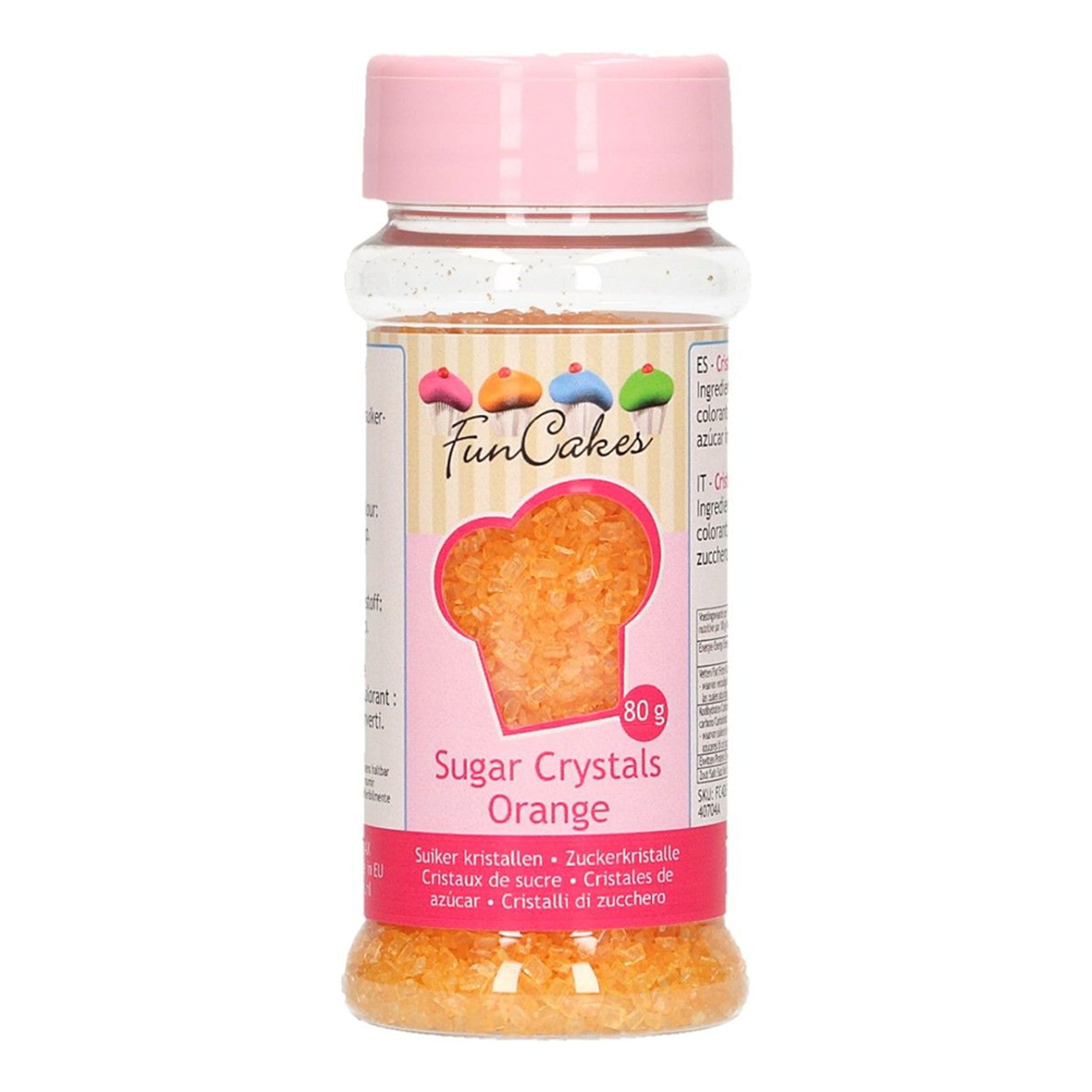 FunCakes Strössel Orange - 80 g