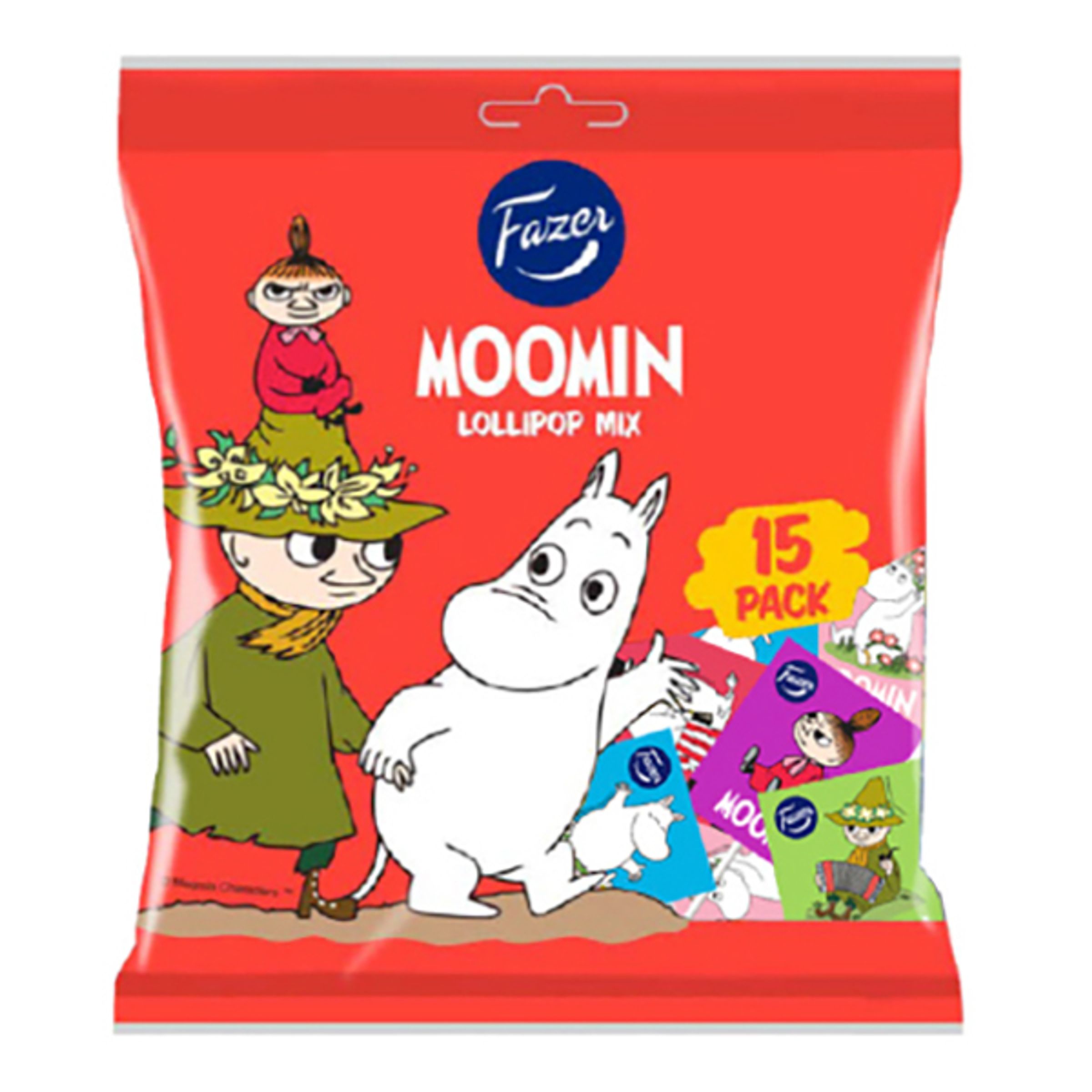 Fazer Mumin Godisklubbor Mix - 15-pack