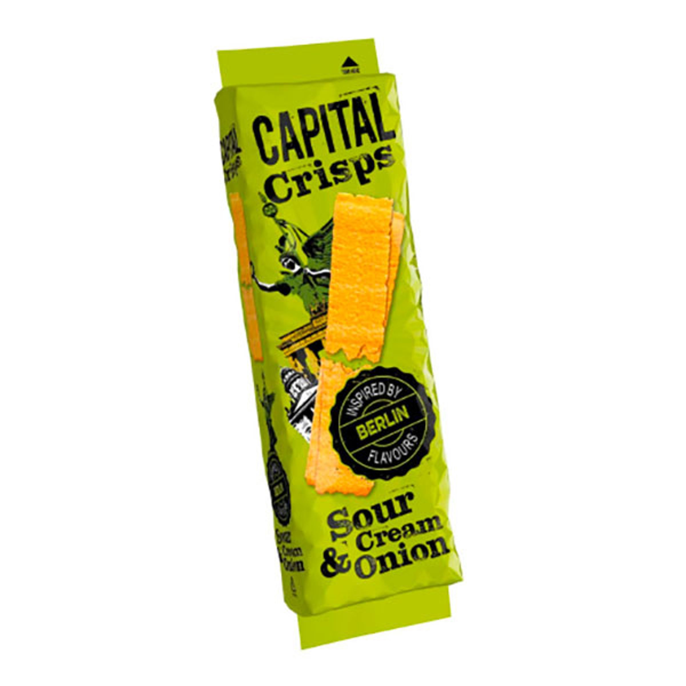 Capital Crisps Sourcream & Onion - 75 gram