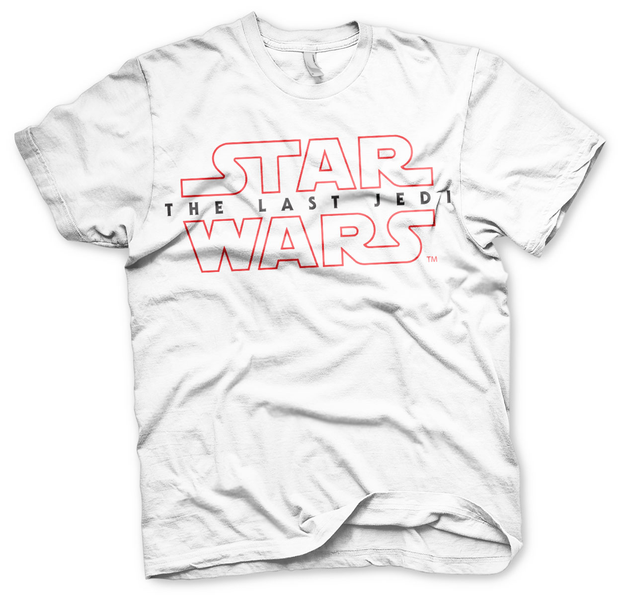 Star Wars The Last Jedi Logo Vit T-shirt