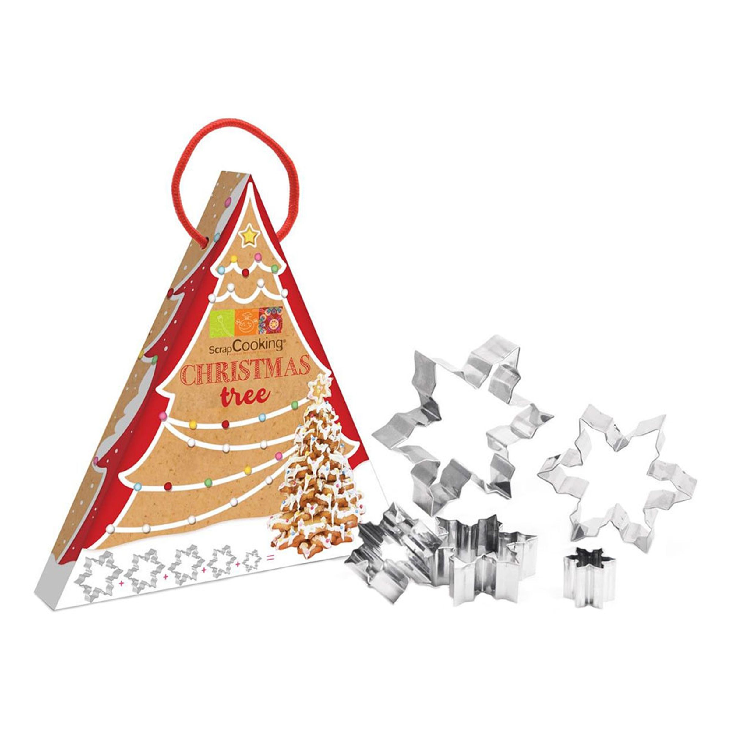 Pepparkaksformar Snöflingor Set - 5-pack