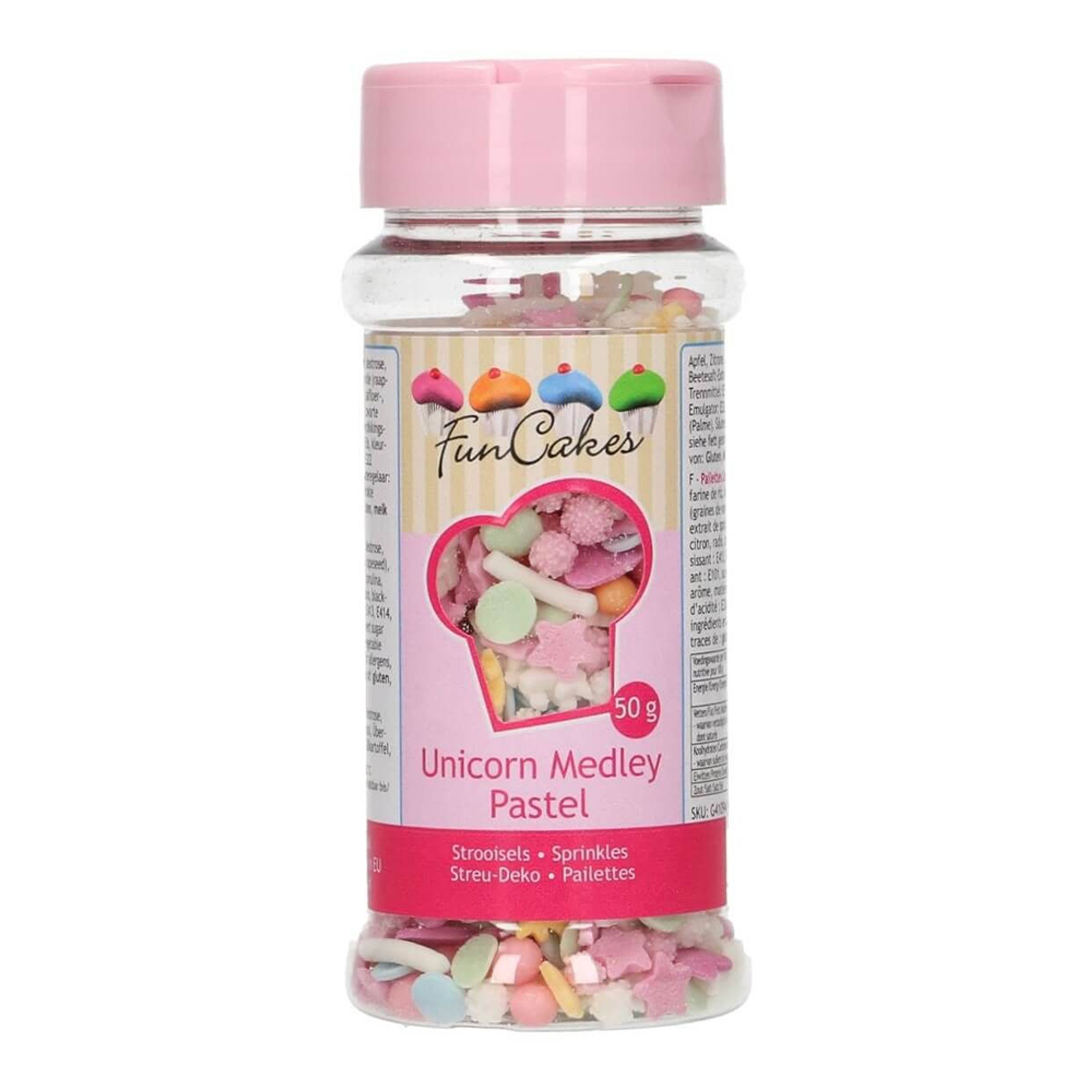 FunCakes Strössel Pastel Unicorn - 50 g