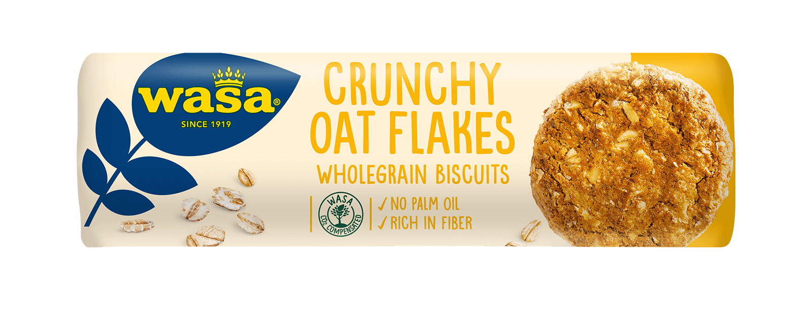 Wasa Kakor Crunchy Oat Flakes 250g