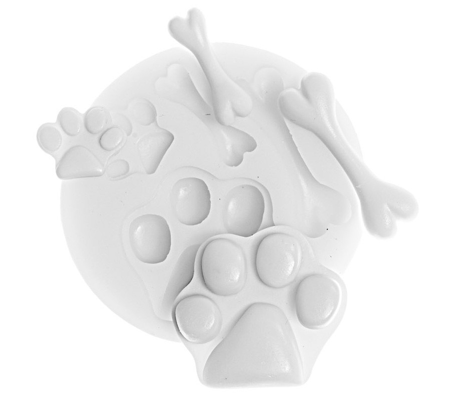 Silikomart Silikonform Paws and Bones