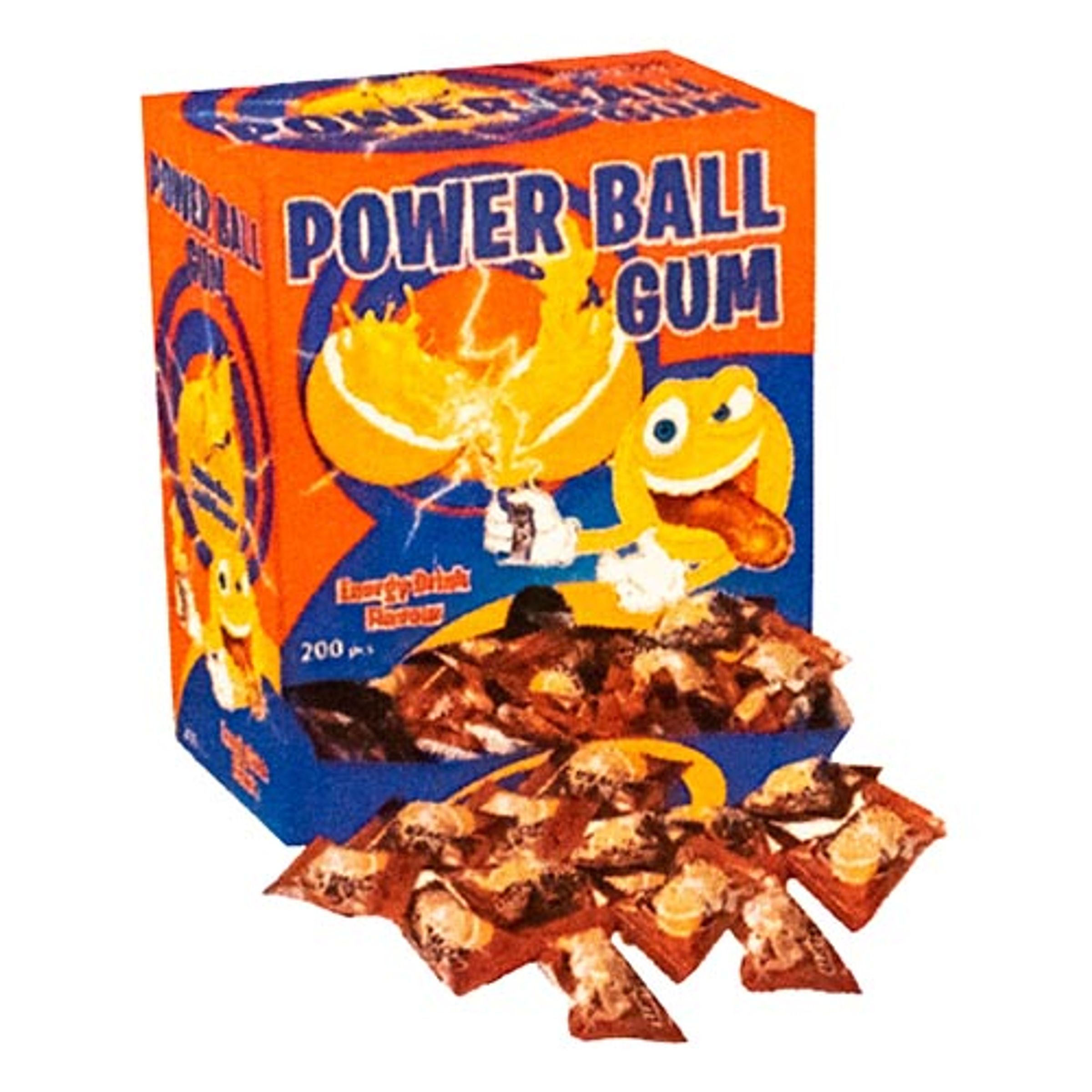 Power Ball Tuggummi Storpack - 200-pack