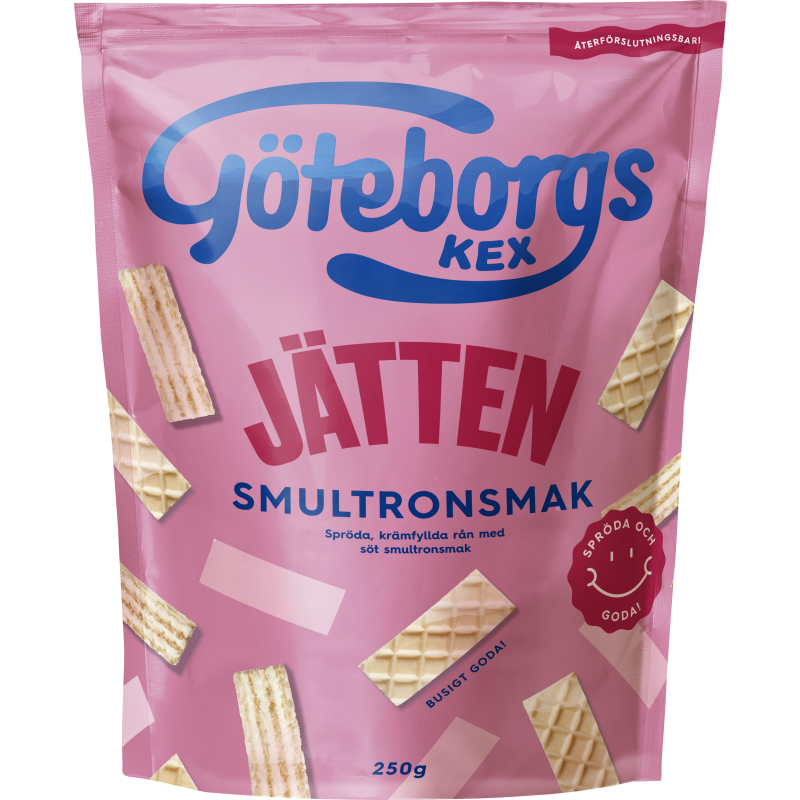 Kex Jätten Smultron 250g - 21% rabatt
