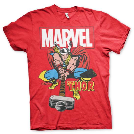 The Mighty Thor T-Shirt Röd