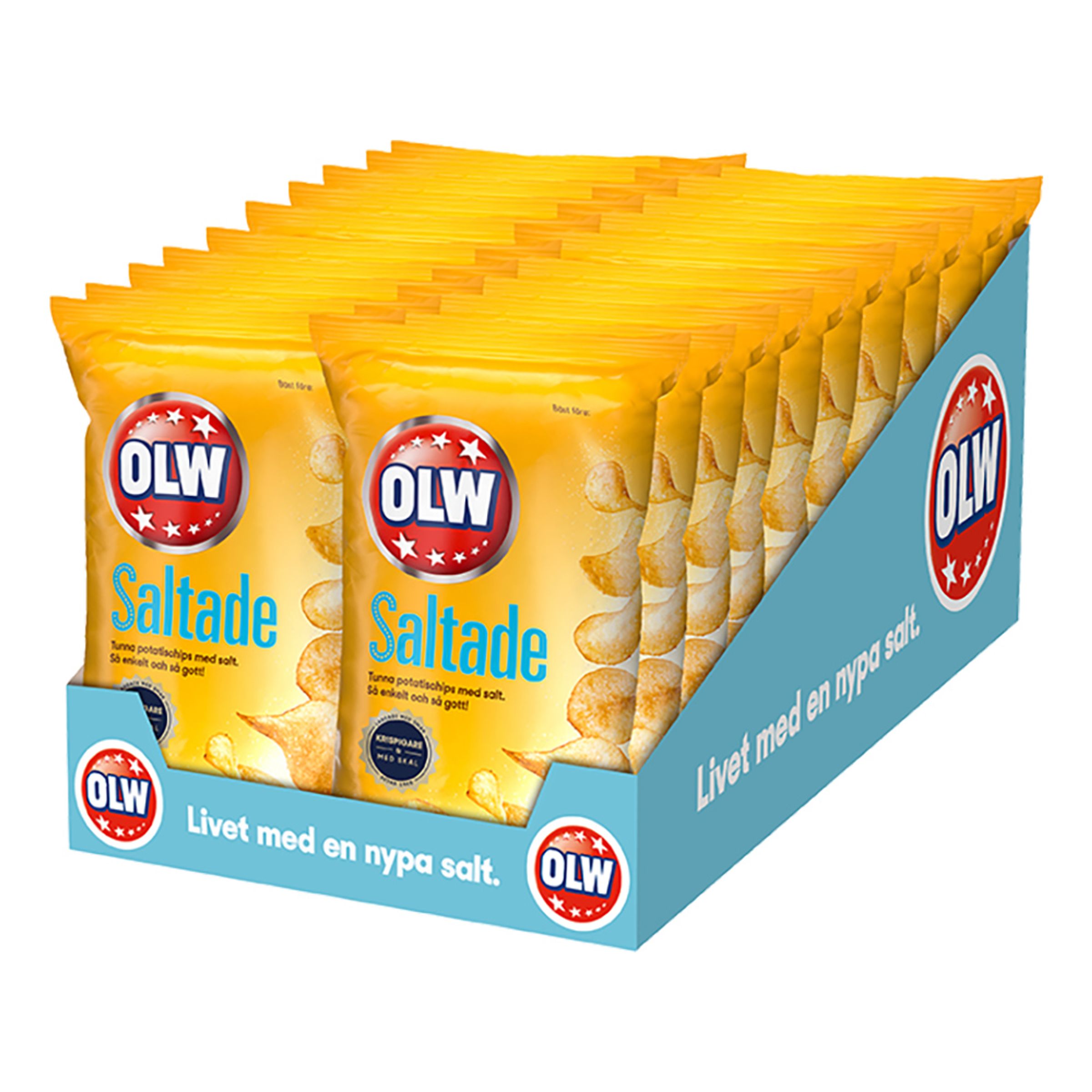 OLW Lättsaltade Mini - 20-pack