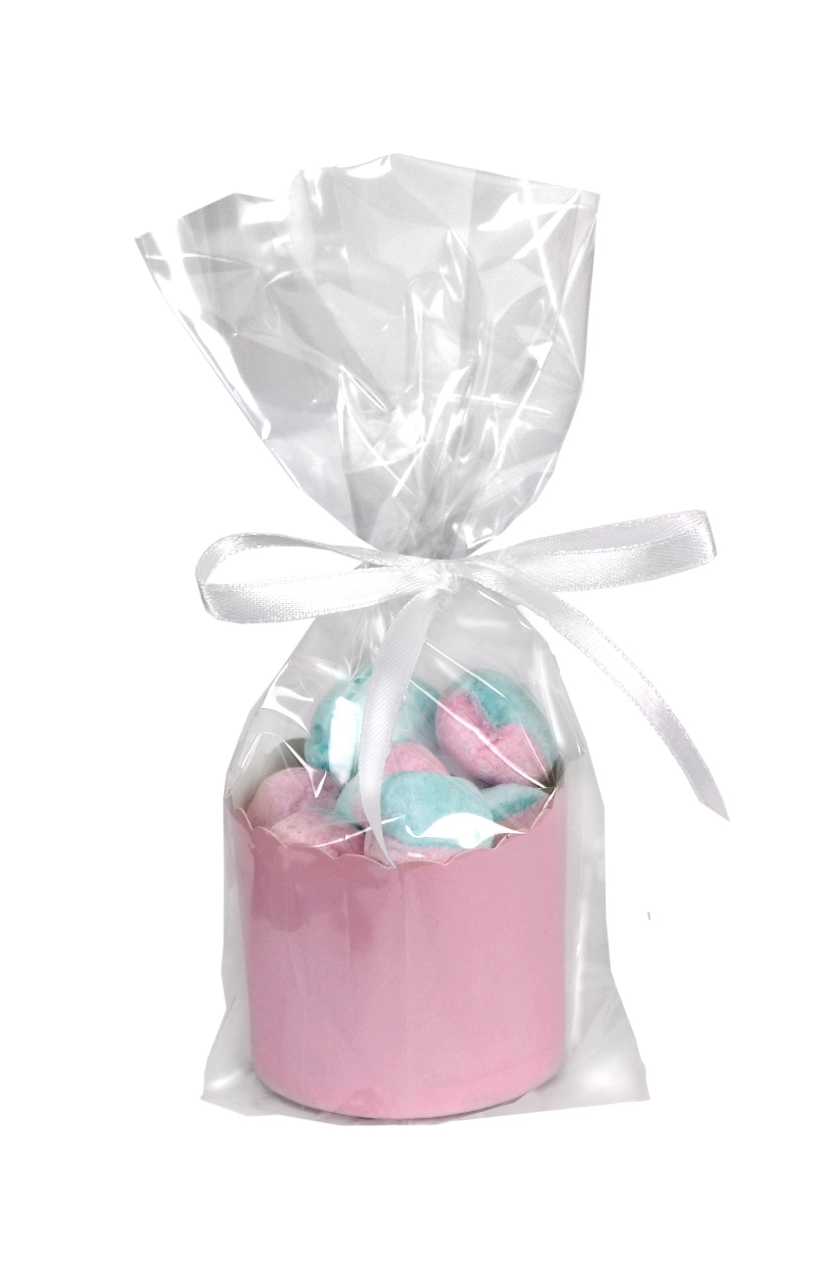 Godis Cupcakes - Ljusrosa