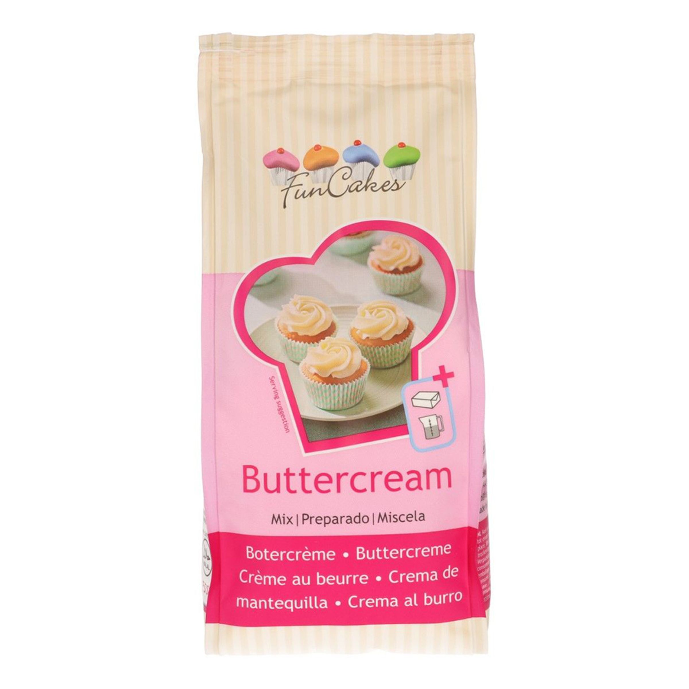 FunCakes Bakmix Buttercream/Smörkräm - 500g