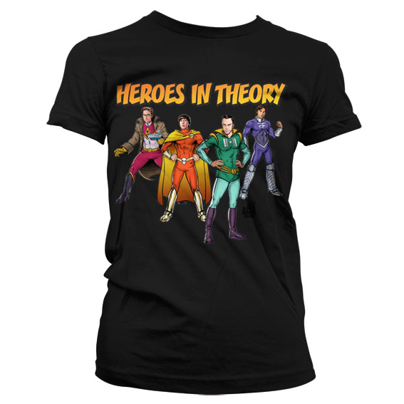 The Big Bang Theory - Heroes In Theory Dam T-shirt
