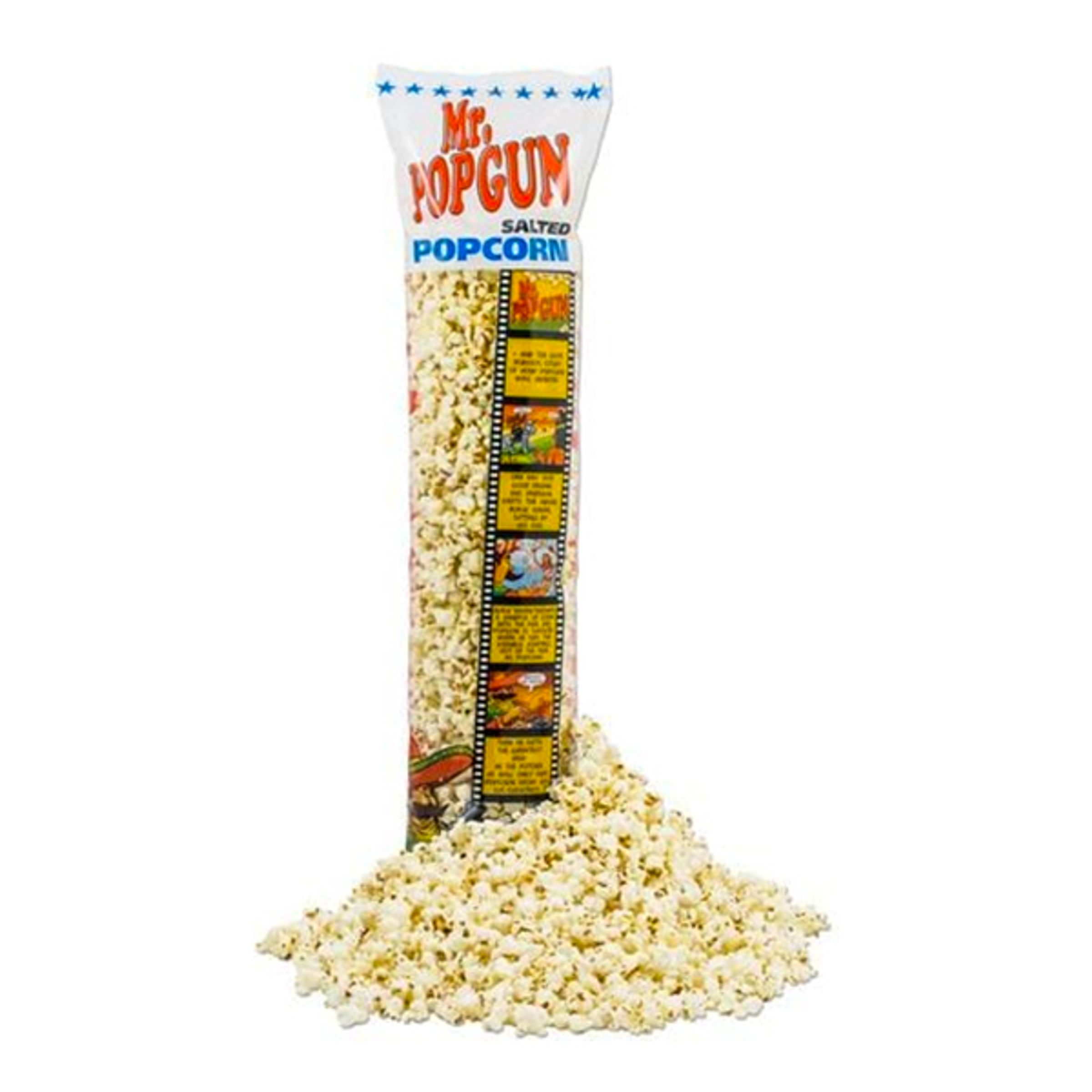 Mr Pop Gun Popcorn Long Bag - 200 gram