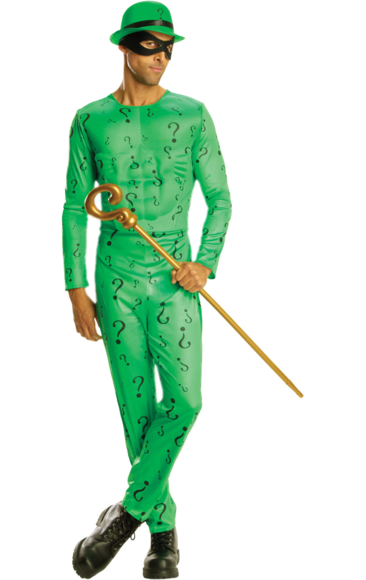 DC Comics The Riddler Maskeraddräkt