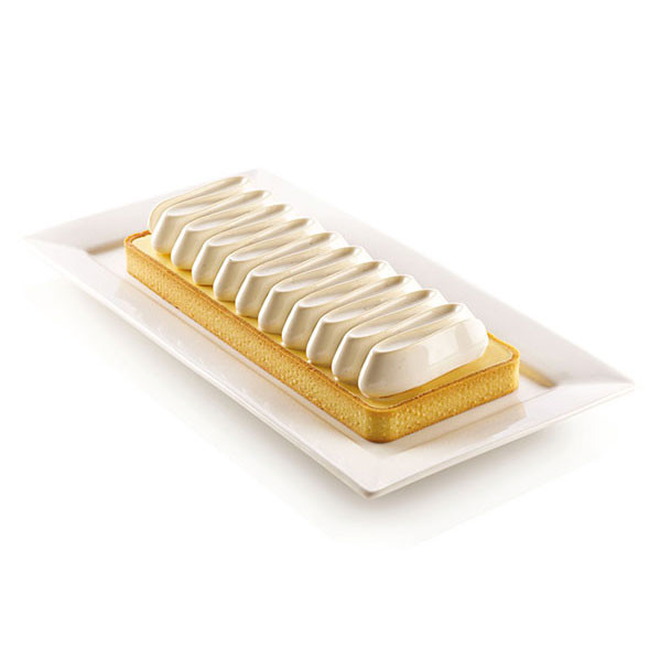 Silikomart 3D-silikonform, Kit Tarte Nouvelle Vague