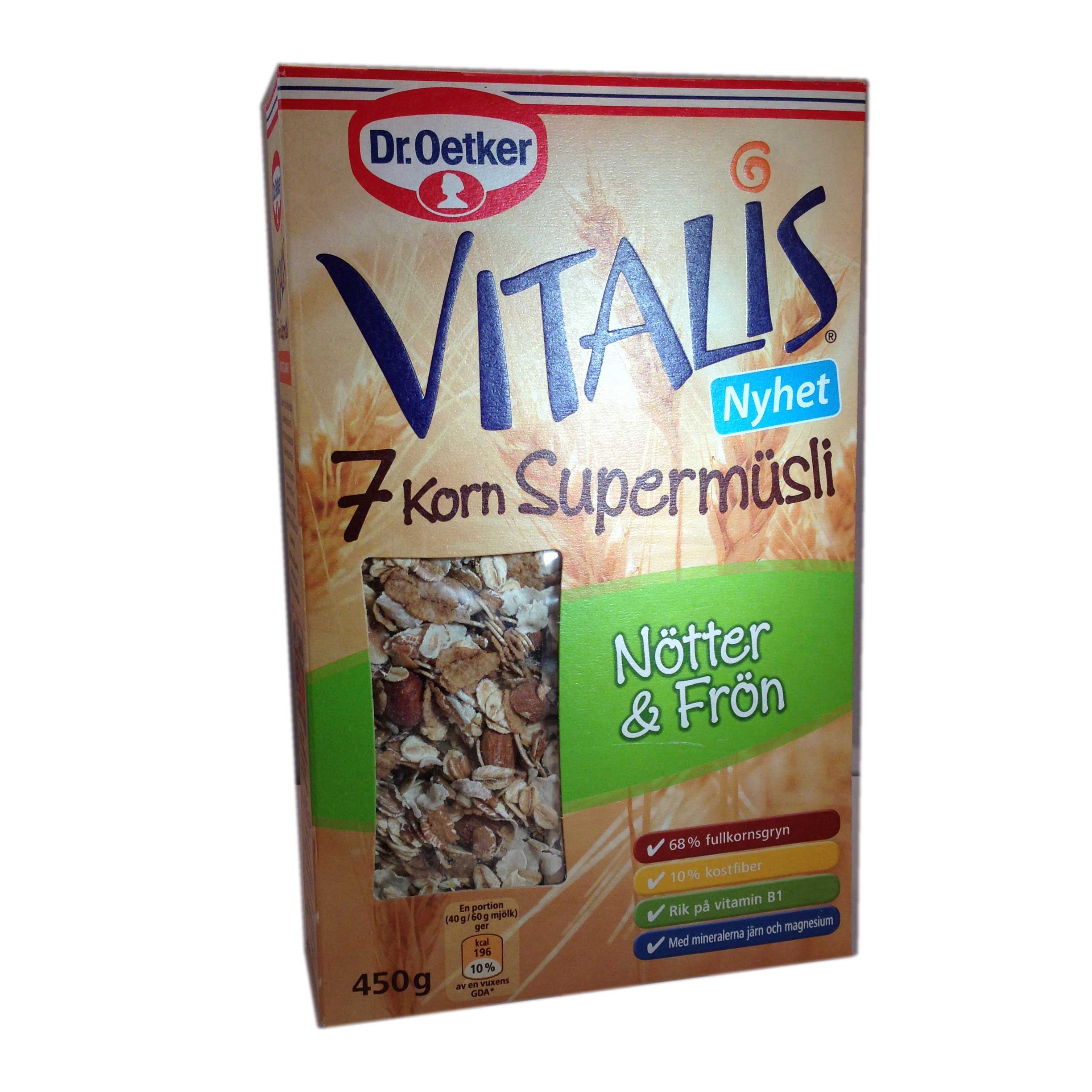 Supermüsli Nötter & frön - 71% rabatt