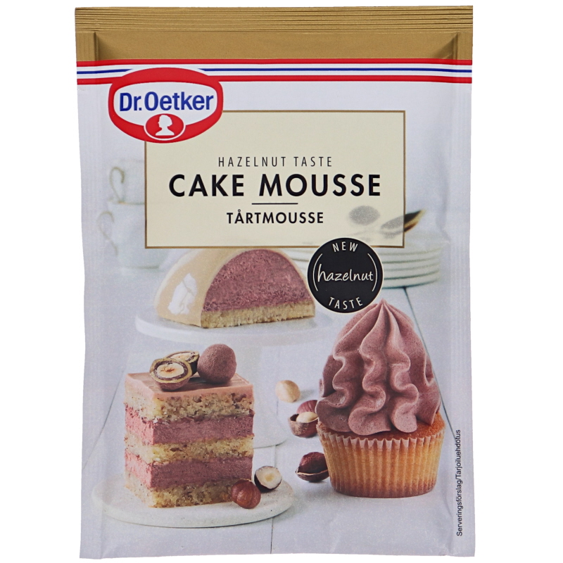 Tårtmousse Hasselnöt - 21% rabatt