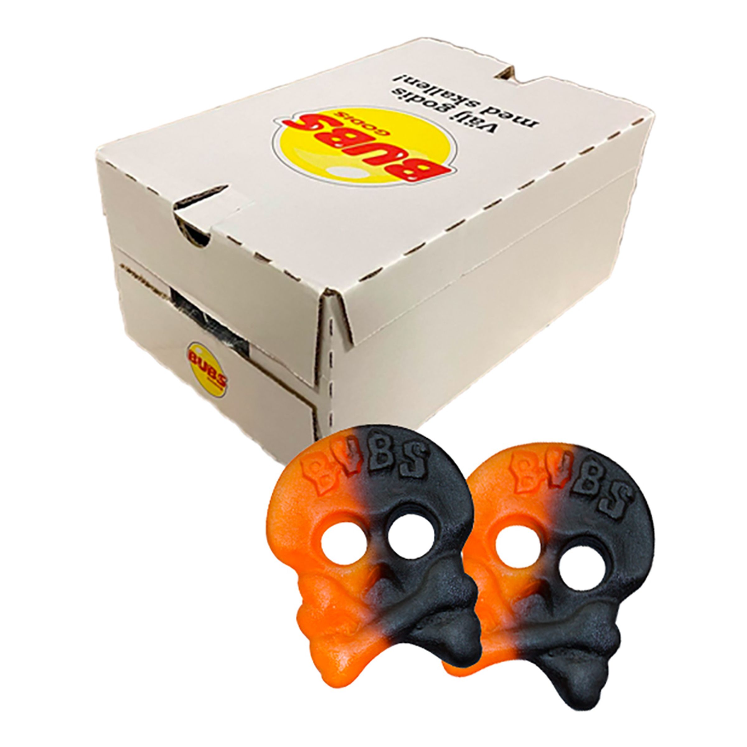 Bubs Halloweenskalle Storpack - 4 kg