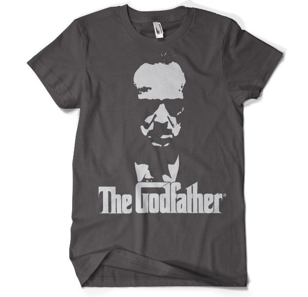 The Godfather Shadow T-Shirt Mörkgrå