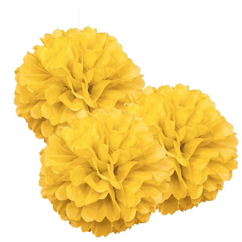 Pom Pom Gul 3-pack