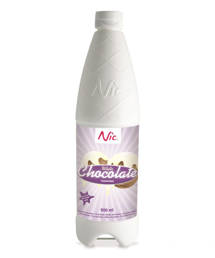 Nic Topping - Vit Choklad 0.9L