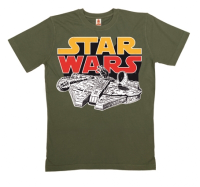 Millennium Falcon T-Shirt Ekologisk Bomull