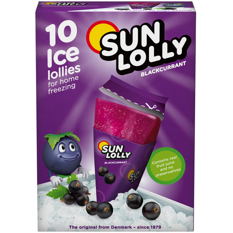 Isglass "Blackcurrant" 10 x 65g - 60% rabatt