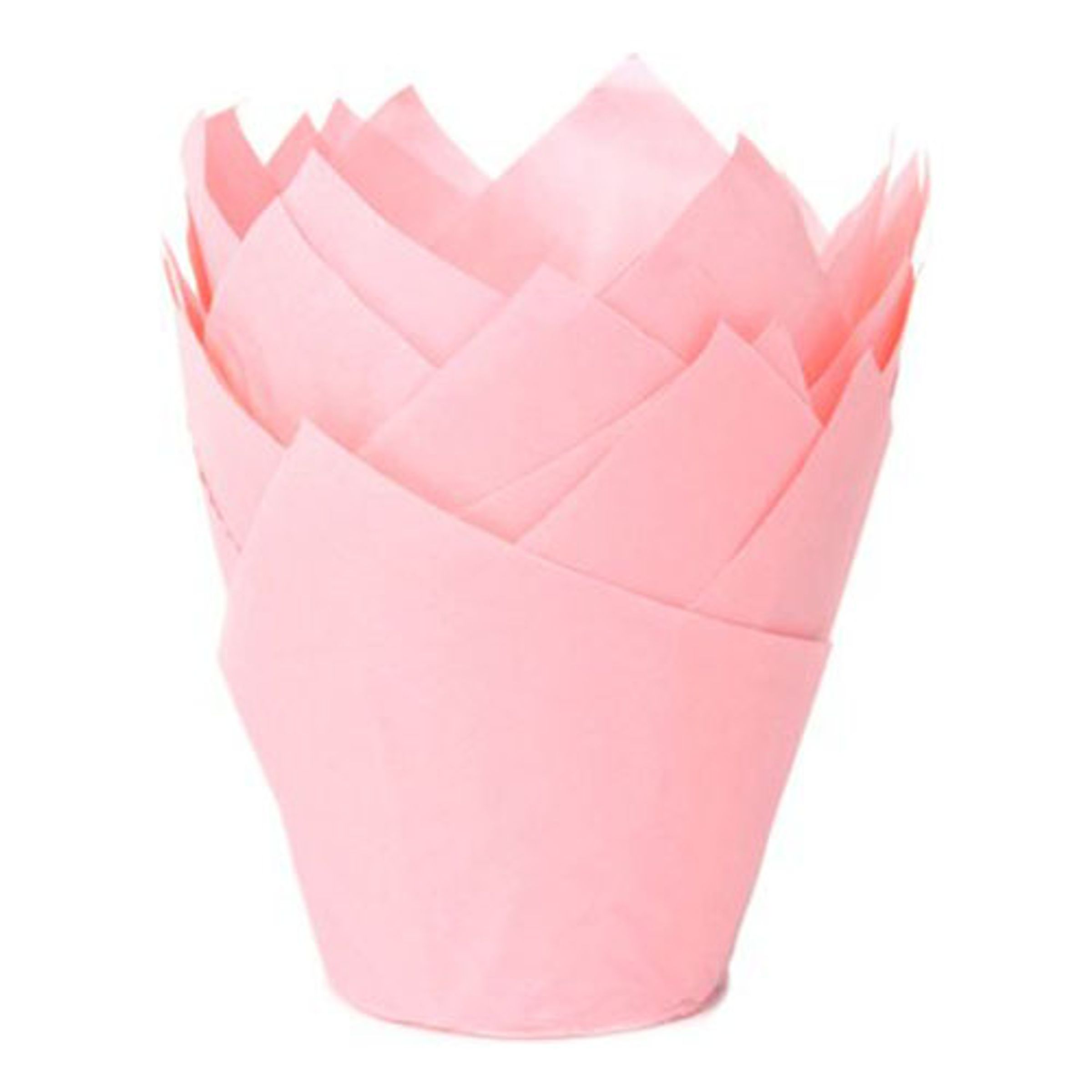House of Marie Muffinsbägare Ljusrosa - 36-pack
