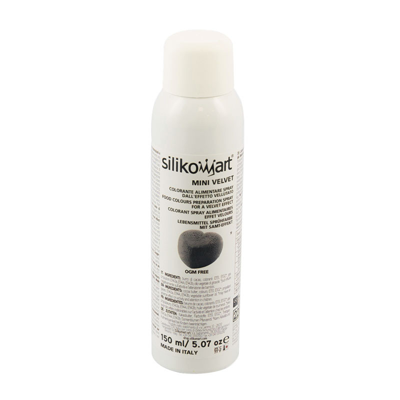 Sammetsspray Black - Silikomart