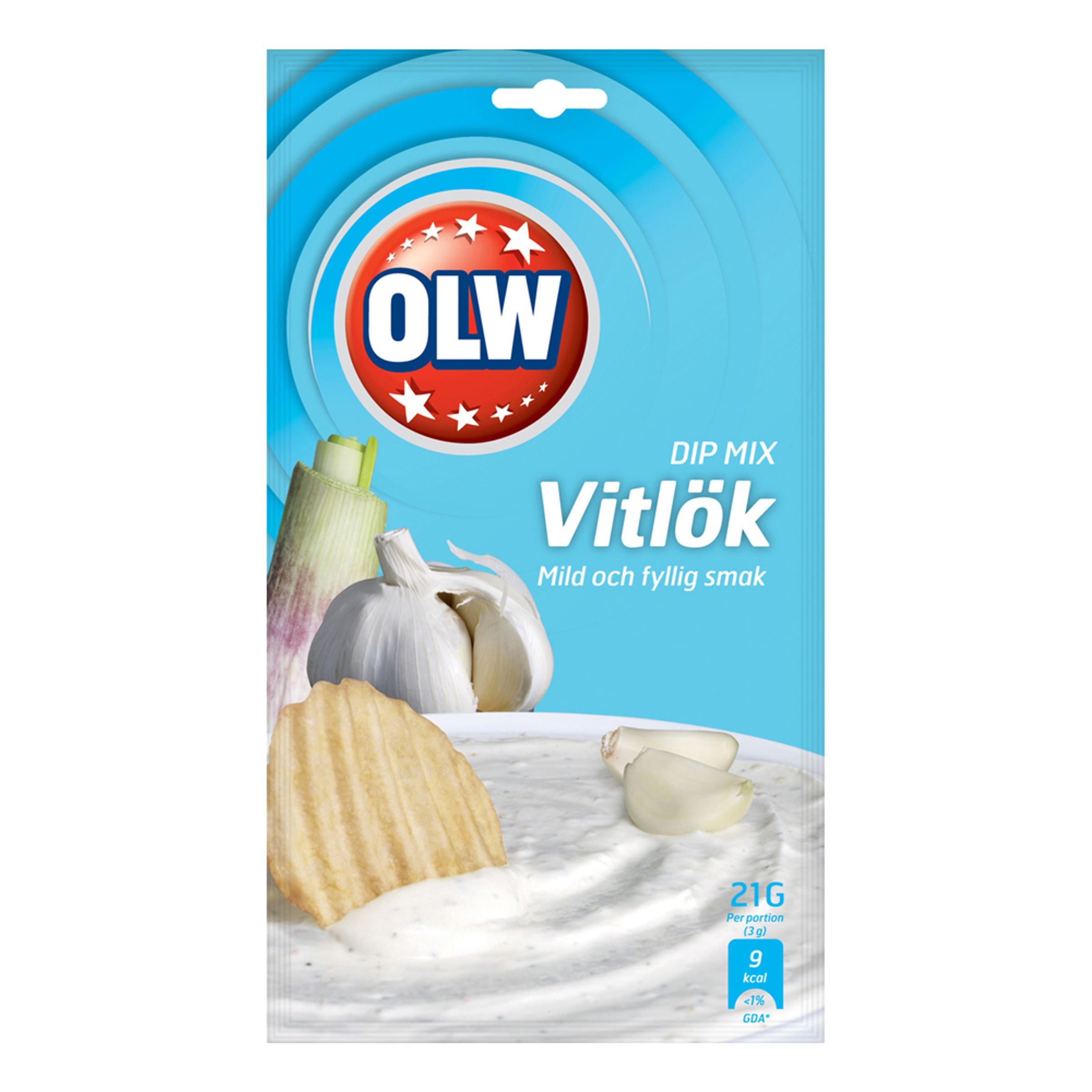OLW Dippmix Vitlök - 21 gram