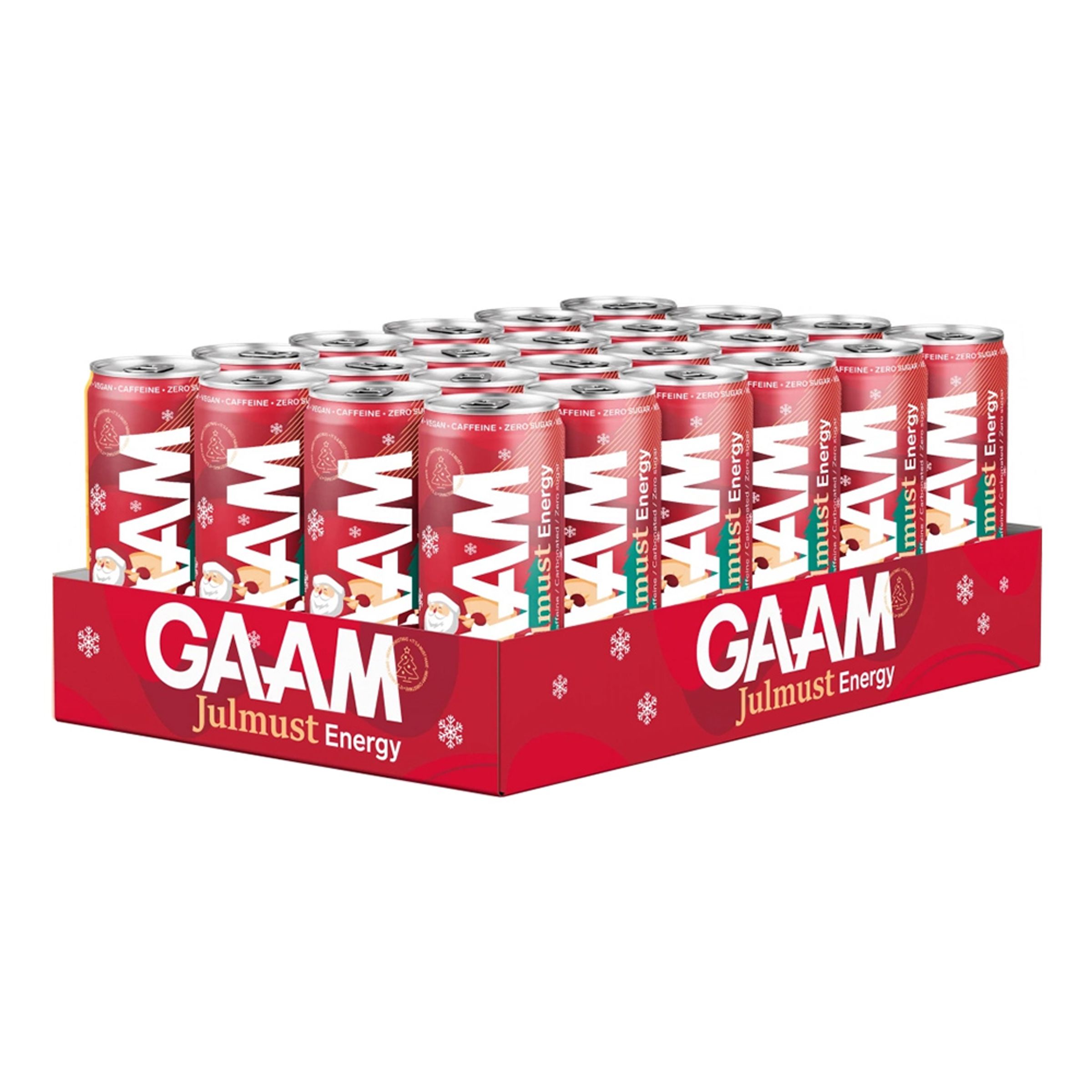 GAAM Energy Julmust - 24-pack