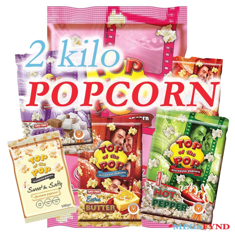 Top of the Pop Popcorn Megamix 2 kg